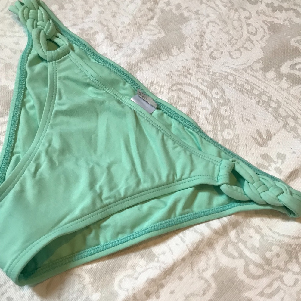 LSpace Taboo Macrame Knot Bikini Bottoms Full Cut